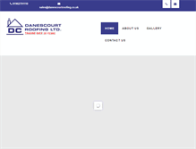 Tablet Screenshot of danescourtroofing.co.uk